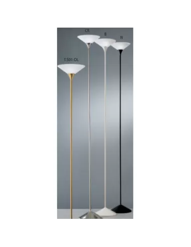 Lampadaire halogène Rossini t 501-n 230v//250w noir